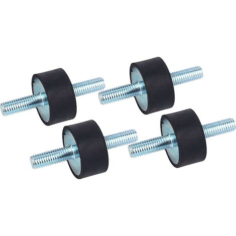 Support anti-vibration caoutchouc pour pompe à air, silentbloc M8 30x15 mm réducteur de bruit (1/5)