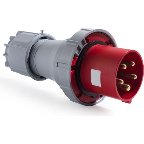 Connecteur industriel RS PRO, 3P+N+E, 125A, 380 415 V, Montage sur câble ( Prix pour 1 )