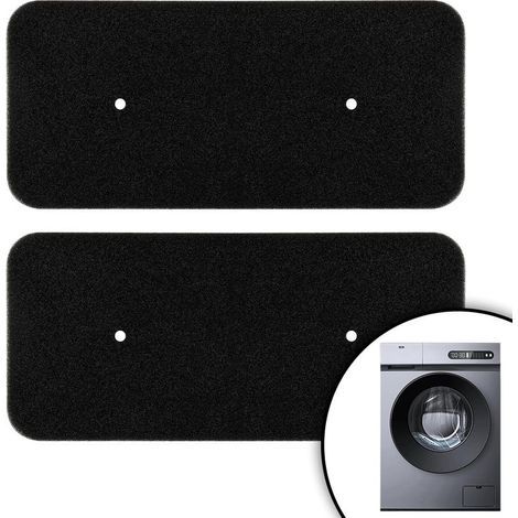 Lot de 2 filtres à éponge pour sèche-linge Hoover Candy 40006731 – Dimensions 275 x 125 x 10 mm – Matériau polyuréthane et coton filtrant (1/5)
