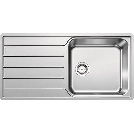 Blanco Lemis XL 6 - Spüle, 100x50 cm, gebürsteter Edelstahl 523034 (1/4)