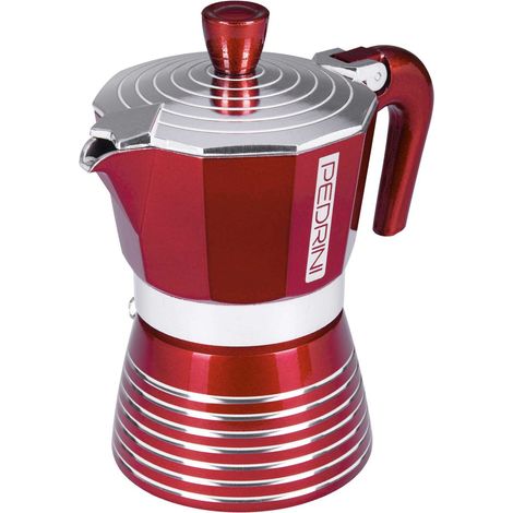 Cafetera Pedrini infinity passion 3 tazas aluminio