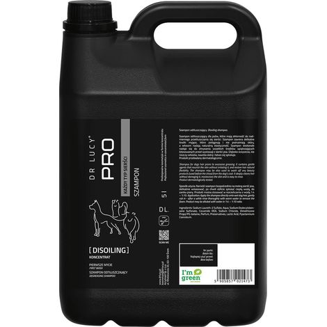 Dr lucy - pro disoiling 5 l - champú desengrazante para perros