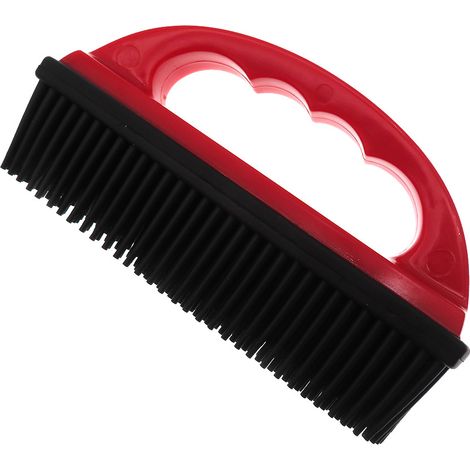 Brosse anti-peluches for canapé, grattoir à poils d'animaux: balai à poils souples pour dépoussiérer, tool de nettoyage des tissus, brosse anti-peluches lavable. (1/5)