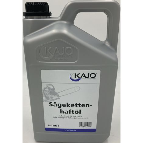 Olio per catene da sega 75-95 mm²/s (a 40°C) tanica da 5 litri