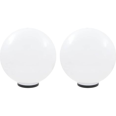 vidaXL Lámparas de bola LED 2 unidades esféricas PMMA 50 cm (1/5)