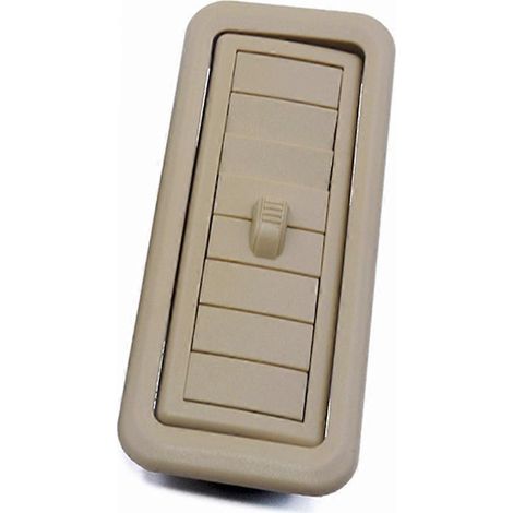 Grille d'aération latérale de toit pour Lexus LX570 et Toyota Land Cruiser 200 Prado, références 88570-60141 et 88570-60151, couleur beige. (1/5)
