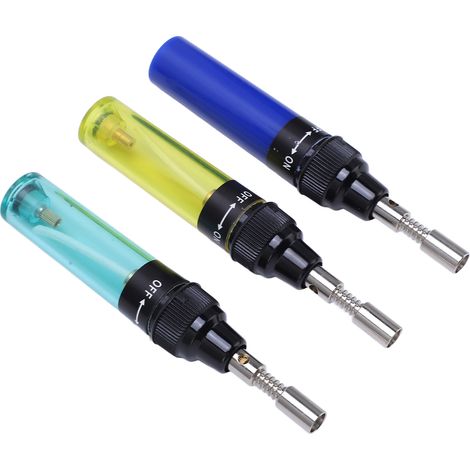 Fer à Souder Butane 3 Pièces, Pistolet à Souder Rapide, Torche Butane Portable et Élégante (1/5)