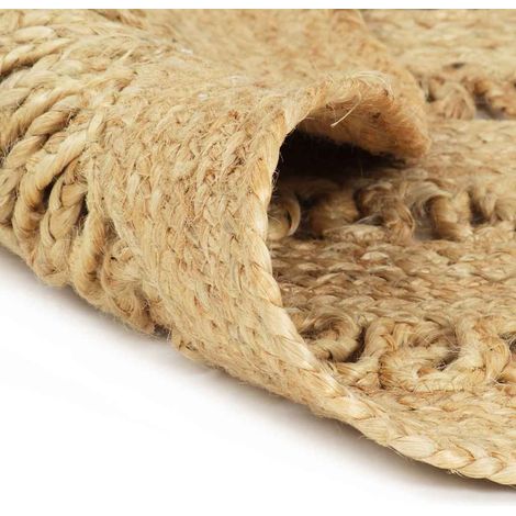 Maison Exclusive - Teppich Handgefertigt Jute Geflochten 90 cm (1/5)