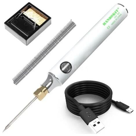 5V 8W USB stylo de fer à souder à souder électrique Kit d'outils de soudage à la main à chauffage rapide (1/5)