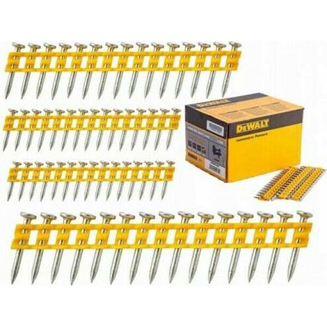 DeWalt DCN8901040 1005 Piece 2.6x40mm Standard Collated Concrete Pins for DCN890N &amp DCN890 Nailers