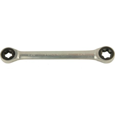 Cle torx oeil à cliquet e6 / e8