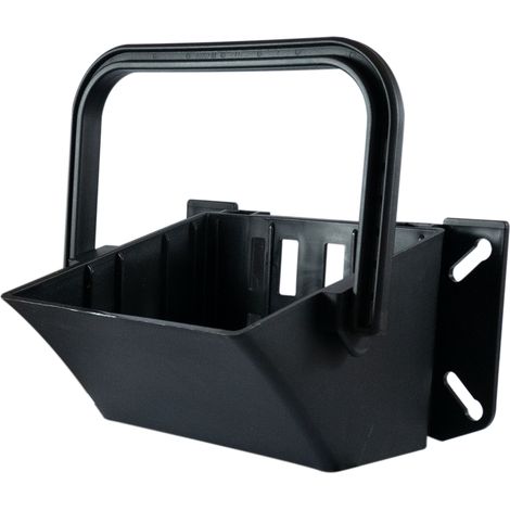 Porta cuneo ferma ruota con raggio 460mm nero (1/3)