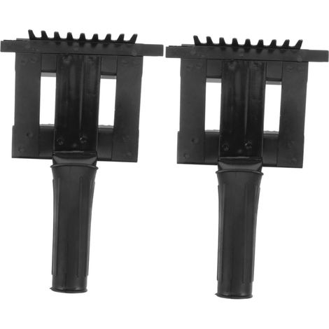 2 Pièces Râteau Anti-démangeaisons Brosse De Nettoyage Brosses à Cheveux Animal De Compagnie Brosse Nettoyage Brosse à Cheveux Râteau à De Cheval Râteau à Cheval Métal (1/5)