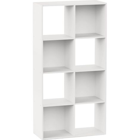 SpaceQub 8-Fächer-Regal 67,5x32x134cm 7house