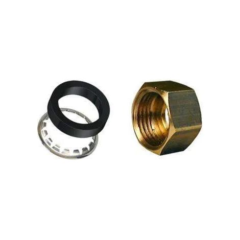 Dichtung Gripp + Mutter 15x21 für Kupfer D.12mm - 10 Stück.
