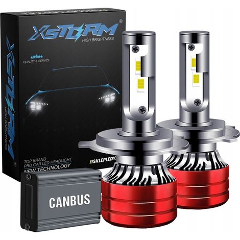 H4 LED Xstorm-Lampen 120W 22000LM stark CAN-Bus (1/5)