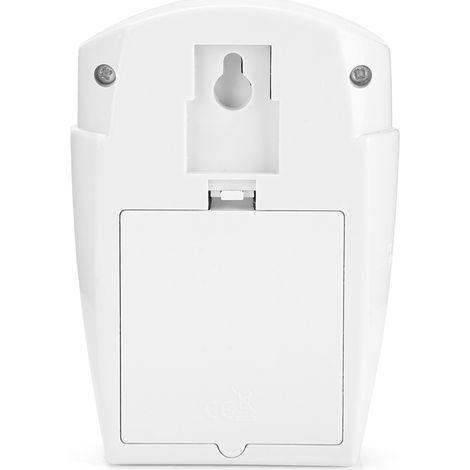 [Alarm] Infrarot-PIR-Bewegungsmelder mit Fernbedienung – 2-Detektor-Heimsicherheitsset – Weiß, 105 dB, 30 Sekunden Alarm (1/5)
