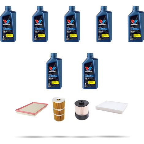 Kit tagliando 4 FILTRI e 7L OLIO compatibile con Mercedes Vito III (447) 160 CDI 65kw Dal 2015 (1/5)