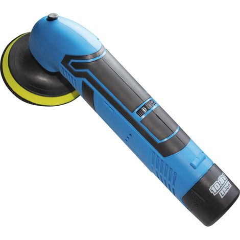 Bgs Technic – Polisseuse sans fil 10,8V – Vitesse réglable 1500-3000 trs/min – Disque 100 mm pour surfaces étroites – Mallette avec accessoires