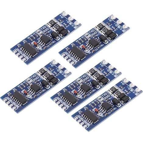 Module convertisseur TTL vers RS485 (lot de 5) avec protection renforcée contre les interférences et la foudre carte adaptatrice TTL vers RS485 (1/5)