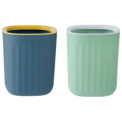 2 pièces 15x12,5 cm petite poubelle de bureau mini poubelle bureau mini poubelle cuisine petite poubelle pour la maison salon cuisine chambre salle de bain (1/4)