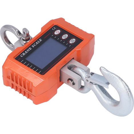 Kranwaage 500 kg (1100 lb) Elektronische Wiegehaken, hochpräzise Industriewaage für die Metallurgie, EU-Stecker 90–240 V (1/5)