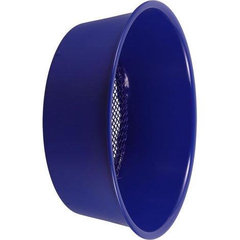 Tamis de Jardinage en Fer Bleu Maille Fine pour Tamisage de Sol et Pierres, Outil Robuste et Résistant pour Plantation en Extérieur (1/5)