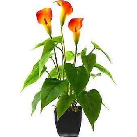 Compositions florales artificielles pour la décoration de la table à manger, fleurs artificielles en vase avec tiges en fil d'acier ajustables et soie plastique écologique
