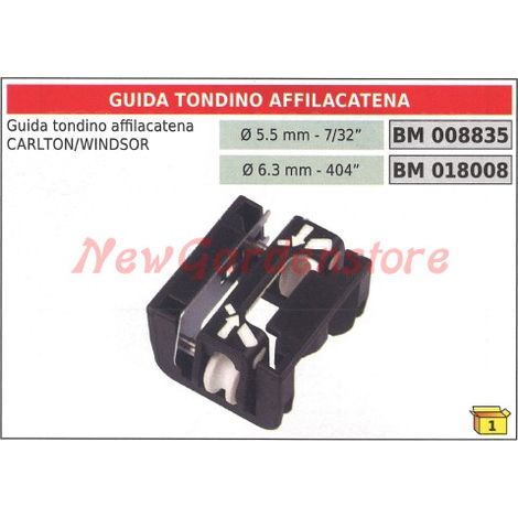 Guida tondino affilacatena CARLTON/WINDSOR NEW GARDEN STORE 018008