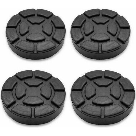 4X Patins en caoutchouc Réceptacles en caoutchouc 130 mm pour plaque de 110 mm Ponts élévateurs Outils de réparation,de (1/4)