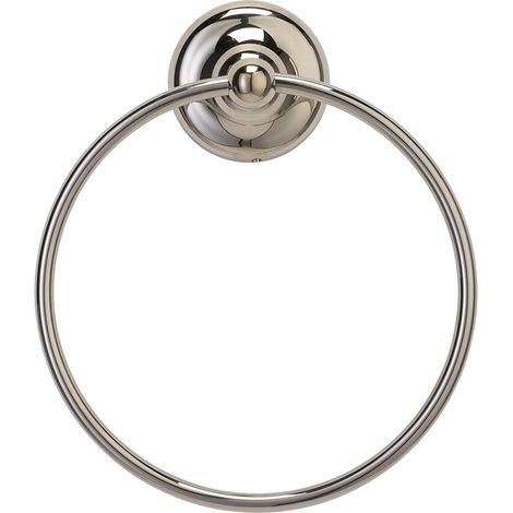 Croydex Flexi-Fix Gold Traditional Towel Ring for Bathroom - Grosvenor (1/5)