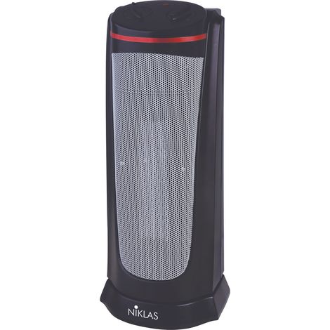TERMOVENTILATORE STUFA ELETTRICA NIKLAS A COLONNA CON EROGATORE PTC TEKNO TOWER - 17x18xH46 CM