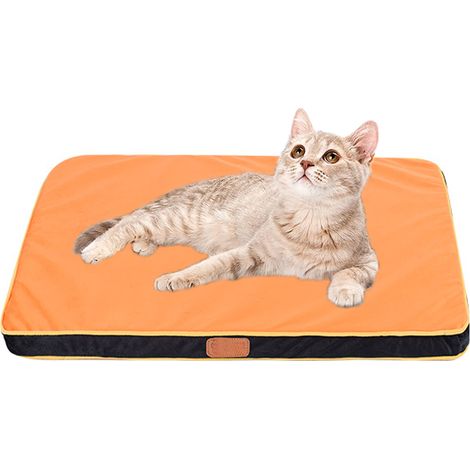 Tapis De Couchage Pour Chien - Mousse Ergonomique Haute Densité - Usage Intérieur Extérieur Voiture - Lavable En Machine - 1 Pièce (1/5)