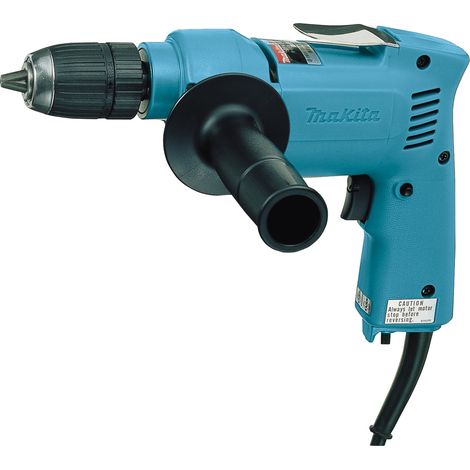 Makita Bohrmaschine 510 W – Drehzahl 0-550 min-1 – Schnellspannbohrfutter 2-13 mm – Für Stahlbeton und Holz – DP4700