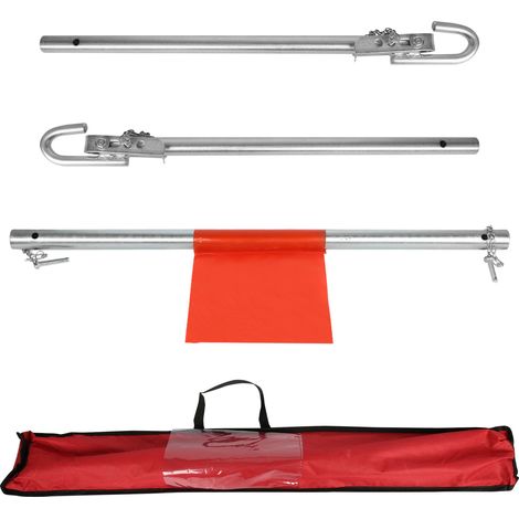 SWANEW Barra di traino da 2 tonnellate - L.1,80m Sicurezza stradale automobile 3 pezzi fino a (1/5)