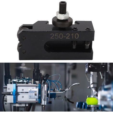 Porte-outil à changement rapide CXA 250-210 n° 10 pour alésage et tournage, oscillant, 10-15 pouces (1/5)