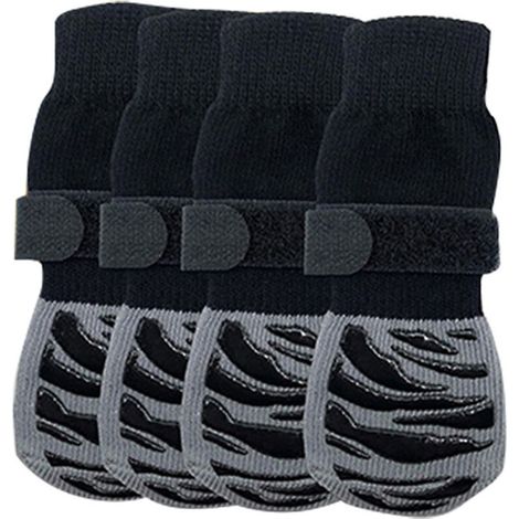 Rutschfeste Hundesocken für heiße oder kalte Gehwege, doppelseitige Stiefel und Pfotenschützer für Hunde, um Stürze zu verhindern.