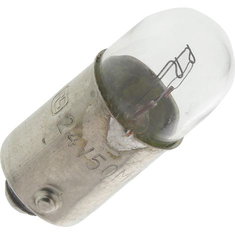 Ampoule RS PRO 24 V 1.2 W 50 mA, BA9s (1/2)