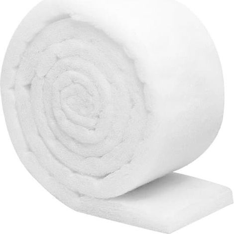Coton filtrant pour aquarium - convient à la filtration des aquariums et des bassins mousse filtrante pour aquarium - 50 x 3 x 100 cm - découpable. (1/5)
