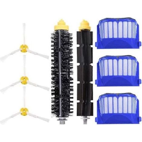 Accessoires et pièces détachées pour les aspirateurs robots iRobot Roomba série 600 : 690, 692, 694, 670, 660, 665, 651, 650, 614 et 500S (1/5)