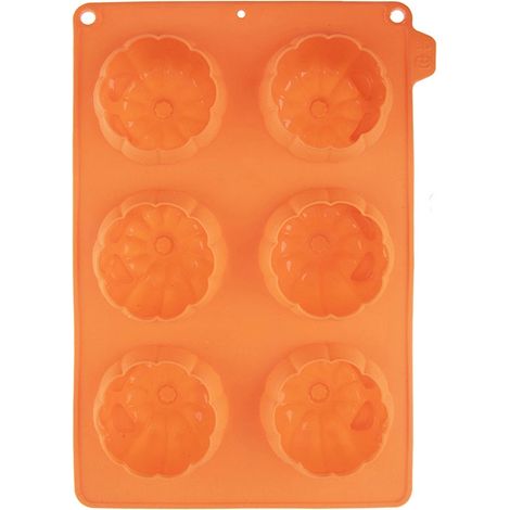 Molde de silicona para hornear calabaza de Halloween, 27 x 18 x 4 cm