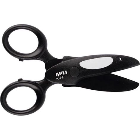 Ciseaux - Pour enfant - Dès 2 ans - Maternelle - Forme d'orque - Ergonomique - Apli Kids