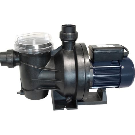 Spido – Pompe pour piscine 800 W – Débit 15 m³/h – Pour piscines hors sol 25 à 50 m³ – Panier filtrant intégré – Raccords Ø 50 mm inclus