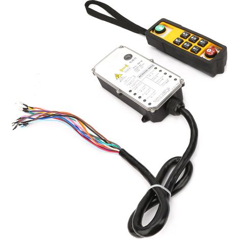 Télécommande radio sans fil industrielle 800 MHz pour grue, contrôleur de palan 36 V étanche (1/5)