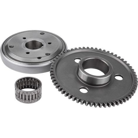 Frizione di trasmissione, frizione primaria dell'albero a camme di avviamento per ciclomotori/scooter GY6/125CC/150CC/152QMI/157QMJ/ATV (1/5)
