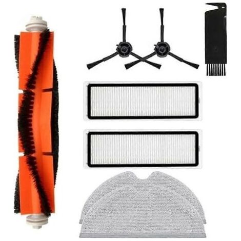 Pièces de rechange pour aspirateur robot Mova L600 : brosse latérale principale, filtre HEPA et lingette de nettoyage (1/5)