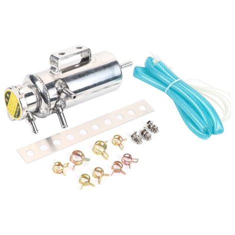 Aluminium-Ausgleichsbehälter für Pkw und SUV, Kühlmittelkühler, 350-ml-Universal-Aluminium-Ausgleichsbehälter-Set (1/5)