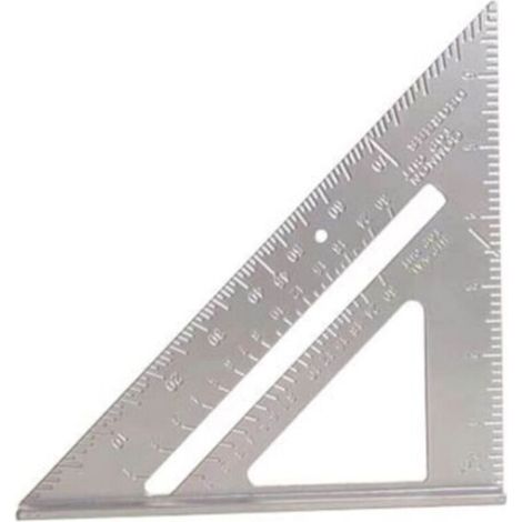 7-Zoll-Quadrat-Holzbearbeitungslineal aus Aluminiumlegierung, Holzbearbeitungswerkzeuge