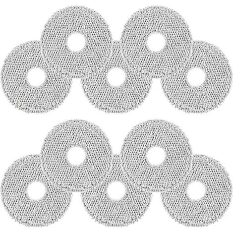 Lot de 10 balais-serpillères pour robots aspirateurs L10s Ultra/L10s Pro Ultra/L20 Ultra/L10s Pro Ultra Heat/X10+ (1/5)