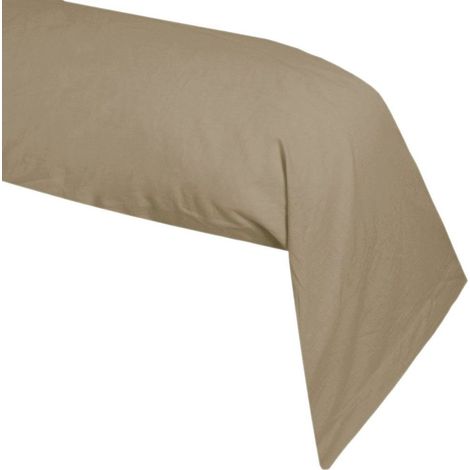Une Taie de traversin Taupe